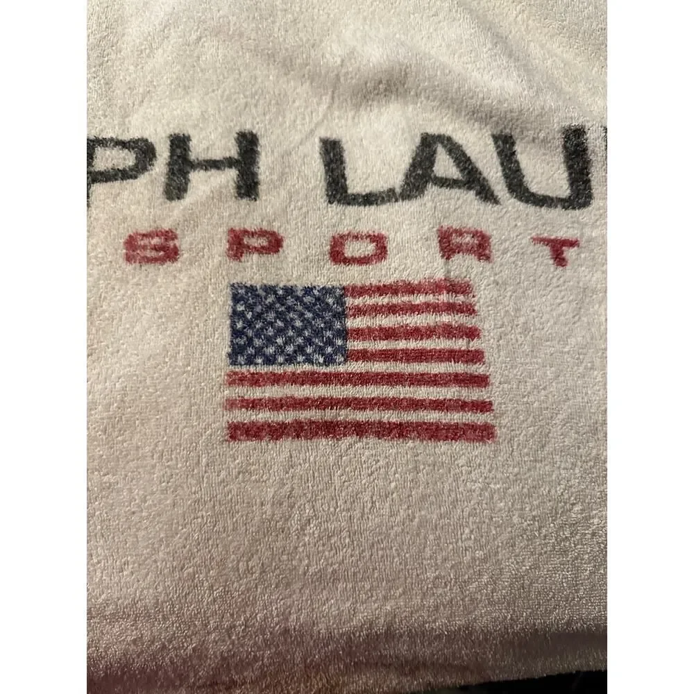 Vintage Polo Ralph Lauren Basketball Bear beach towel‎